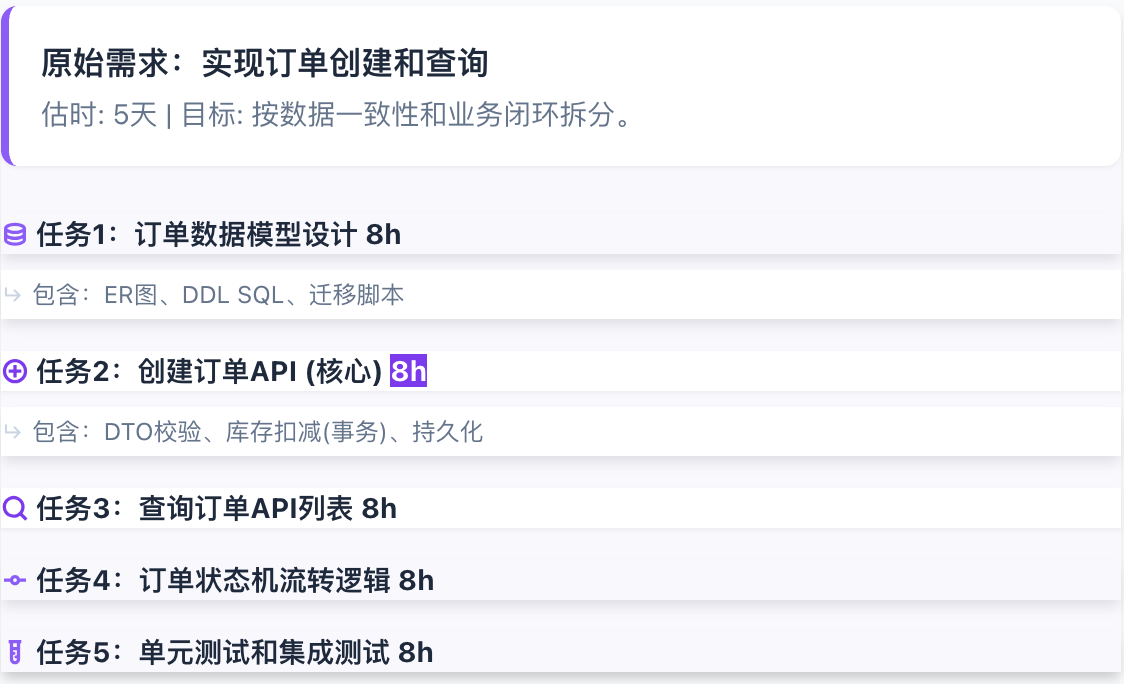 后端拆解示例 (API/逻辑边界)